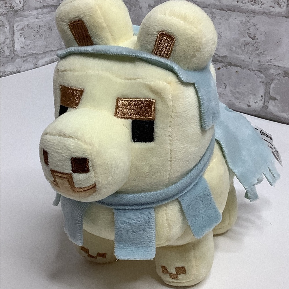 Minecraft Mojang Jinx Baby Llama Plush Happy Explorer 7” Stuffed Animal Toy